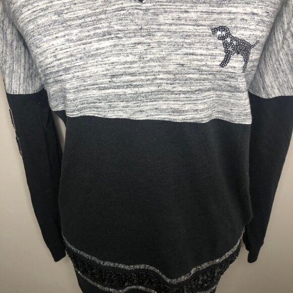PINK sequins long sleeve top - Picture 2 of 7